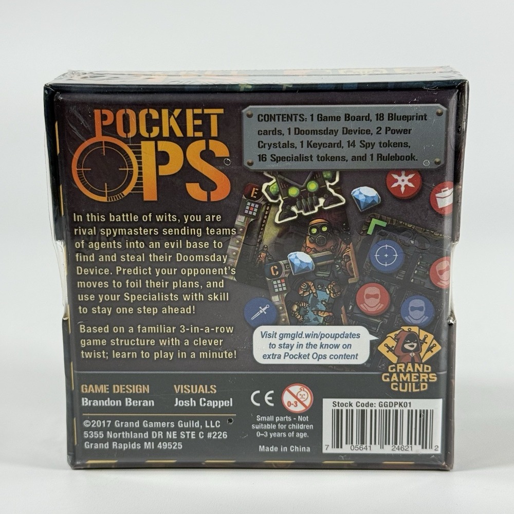 Pocket Ops Grand‎ Gamers Guild Board Game - Picture 2 of 7